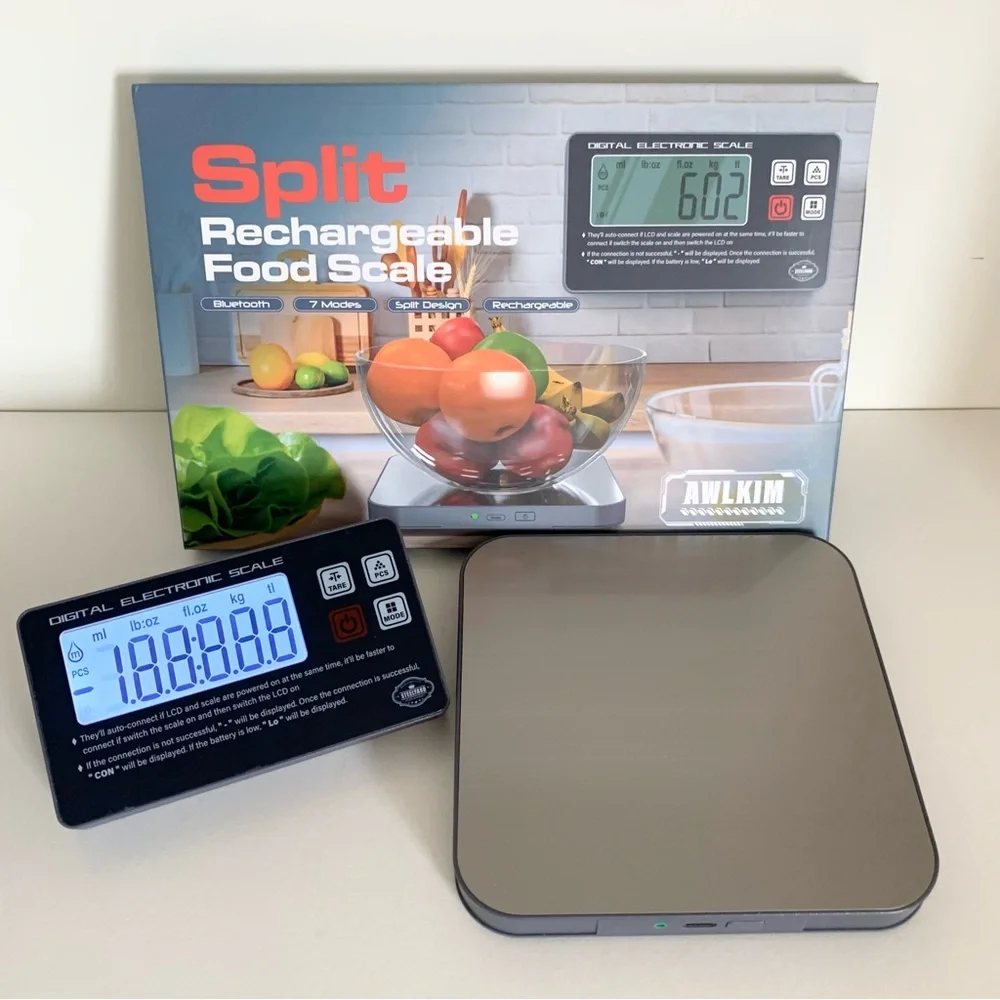 Bluetooth Digital Electric Scale wireless rechargeable